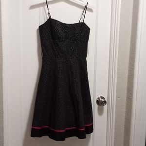 Polka dot party dress